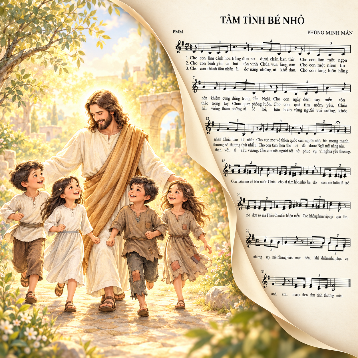 TÂM TÌNH BÉ NHỎ || Sáng tác: Phùng Minh Mẫn